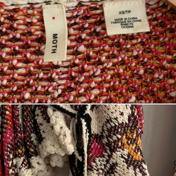 Anthropologie Pleiades Cardigan Sweater jacket XS - Picture 4 of 5